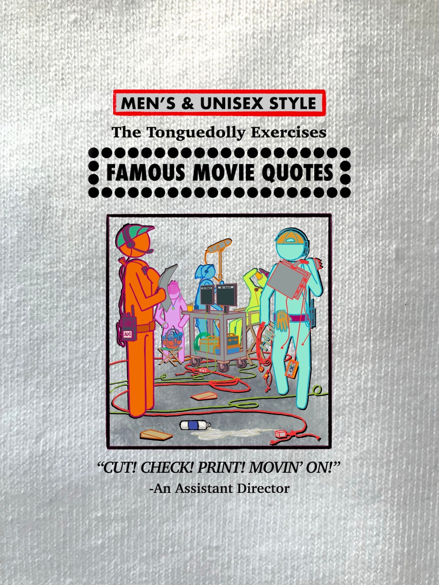TDX, FMQ, Cut! Check! Print! Movin' On!, MEN'S & UNISEX T-Shirts/ Hoodies/ Sweatshirts
