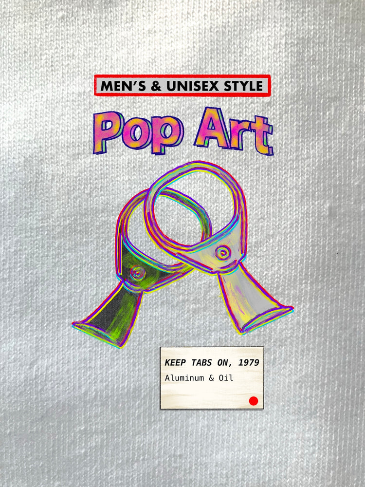 1/2 Apple, POP ART, Keep Tabs On, MEN'S & UNISEX T-Shirts/ Hoodies/ Sweatshirts