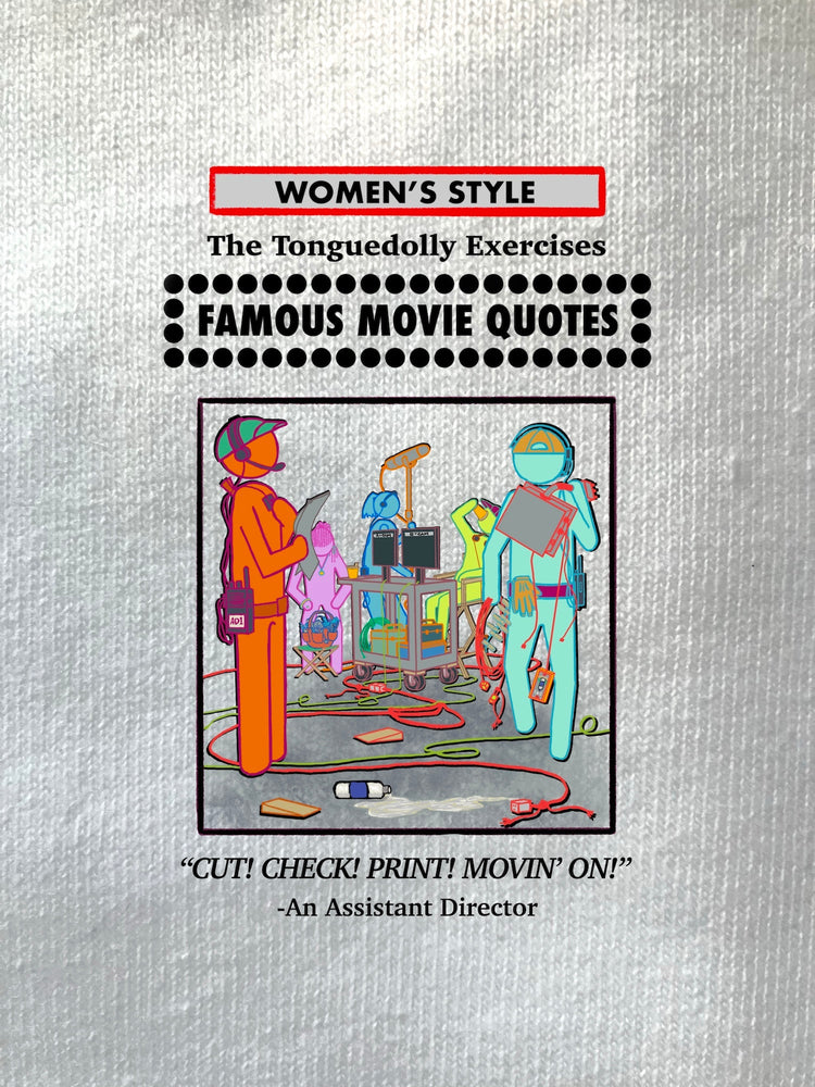 TDX, FMQ, Cut! Check! Print! Movin' On!, WOMEN'S T-Shirts/ Hoodies/ Sweatshirts